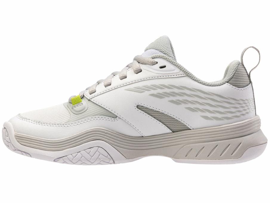 Women Tennis | K-Swiss SPEEDEX White/gray Violet/lime Green