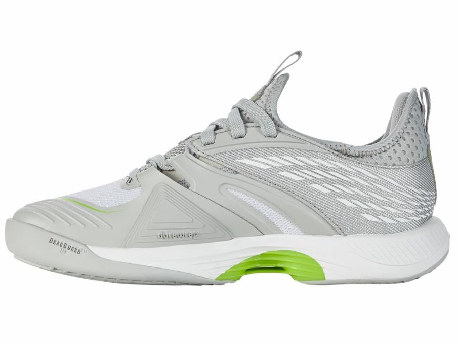 Women Tennis | K-Swiss SPEEDTRAC Gray Violet/white/lime Green