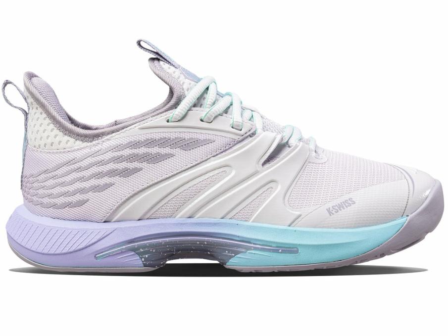Women Tennis | K-Swiss SPEEDTRAC Nimbus Cloud/lilac Gray/neon Purple