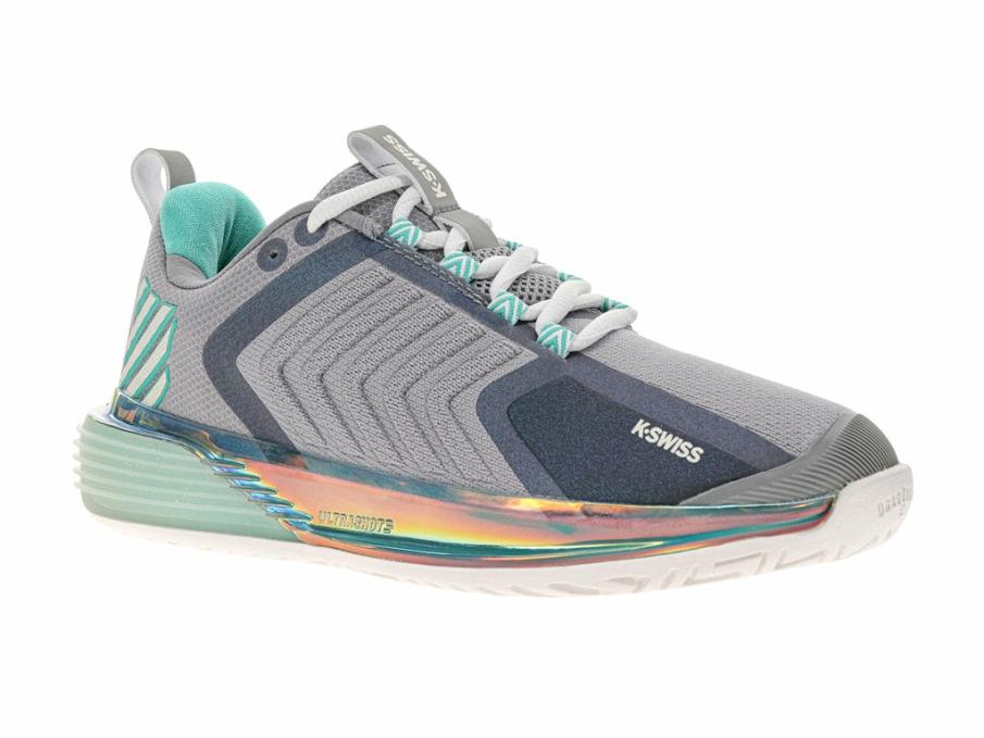 Women Tennis | K-Swiss ULTRASHOT 3 Alloy/brilliant White/ Turquoise