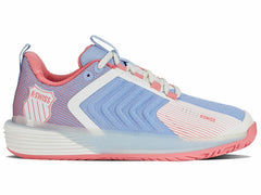 Women Tennis | K-Swiss ULTRASHOT 3 Bright White/open Air/strawberry Ice