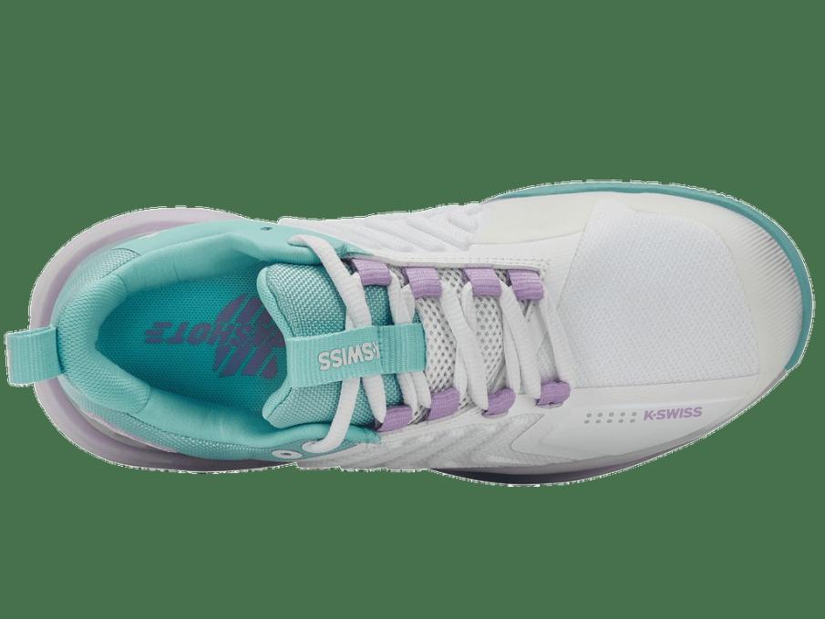 Women Tennis | K-Swiss ULTRASHOT 3 Brilliant White/angel Blue/sheer Lilac
