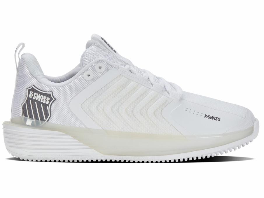 Women Tennis | K-Swiss ULTRASHOT 3 GRASS White/steel Gray