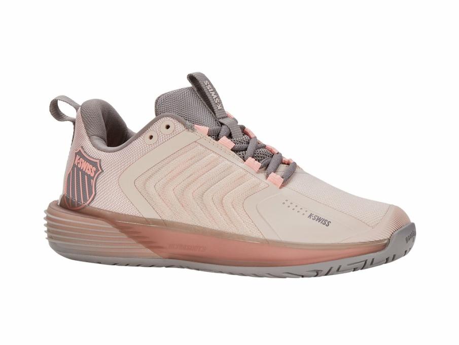 Women Tennis | K-Swiss ULTRASHOT 3 Morganite/satellite/pale Neon Coral