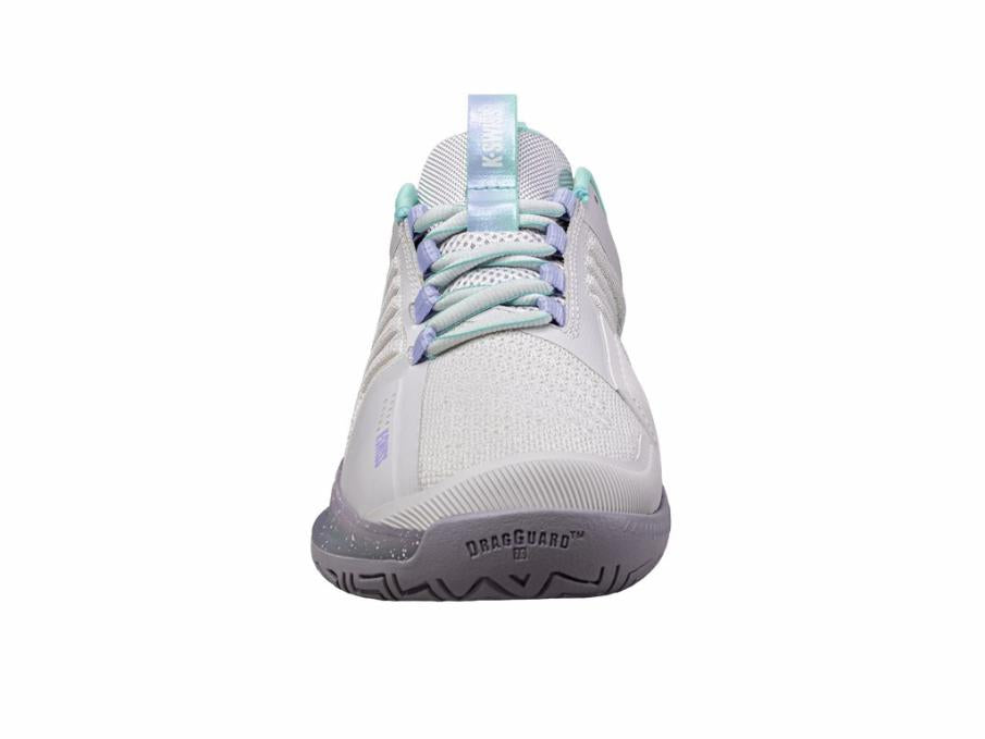 Women Tennis | K-Swiss ULTRASHOT 3 Nimbus Cloud/lilac Gray/neon Purple