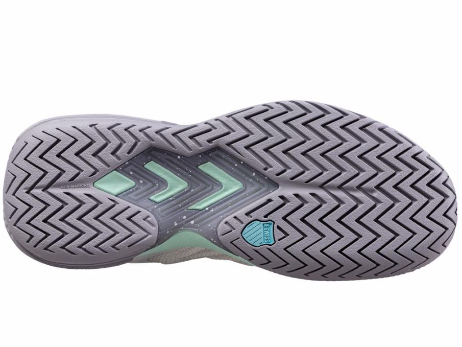 Women Tennis | K-Swiss ULTRASHOT 3 Nimbus Cloud/lilac Gray/neon Purple