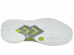 Women Tennis | K-Swiss ULTRASHOT 3 White/gray Violet/lime Green