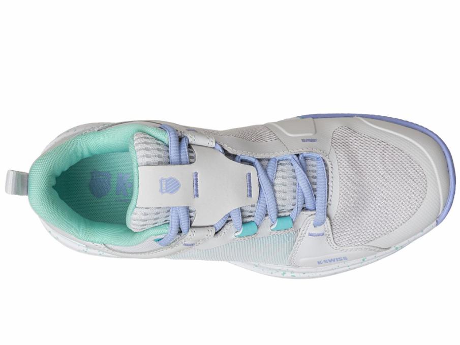 Women Tennis | K-Swiss ULTRASHOT TEAM Nimbus Cloud/neon Purple/neon Teal