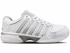 Women Tennis | K-Swiss WOMENS HYPERCOURT EXPRESS LEATHER White/silver/glacier Gray