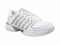 Women Tennis | K-Swiss WOMENS HYPERCOURT EXPRESS LEATHER White/silver/glacier Gray