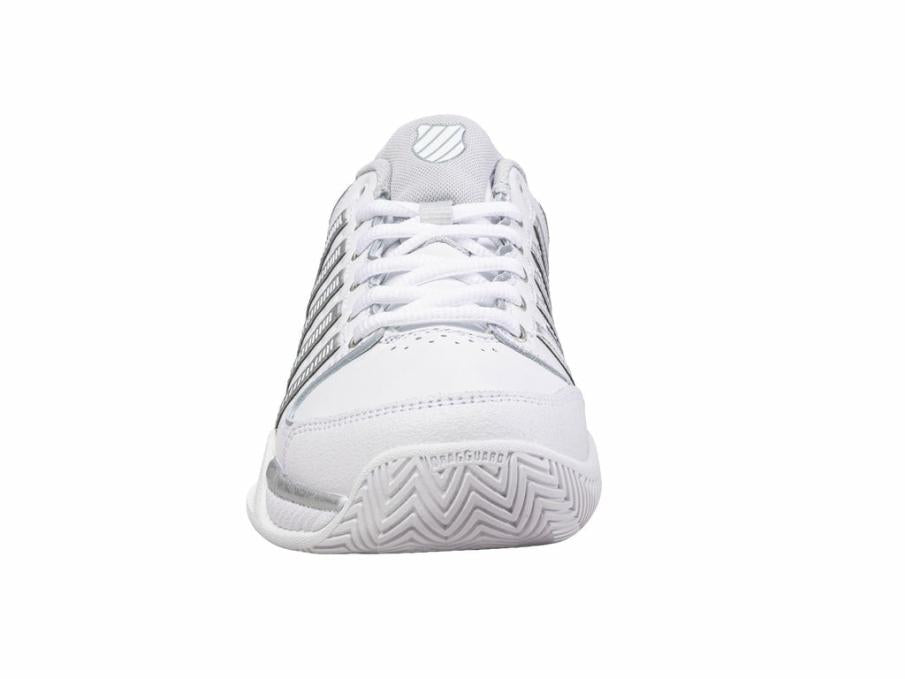 Women Tennis | K-Swiss WOMENS HYPERCOURT EXPRESS LEATHER White/silver/glacier Gray