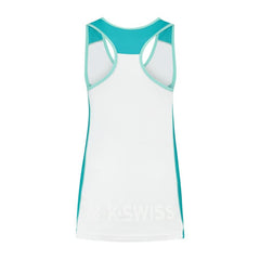 Women Tennis | K-Swiss WOMENS HYPERCOURT SPEED TANK White / Algiers Blue