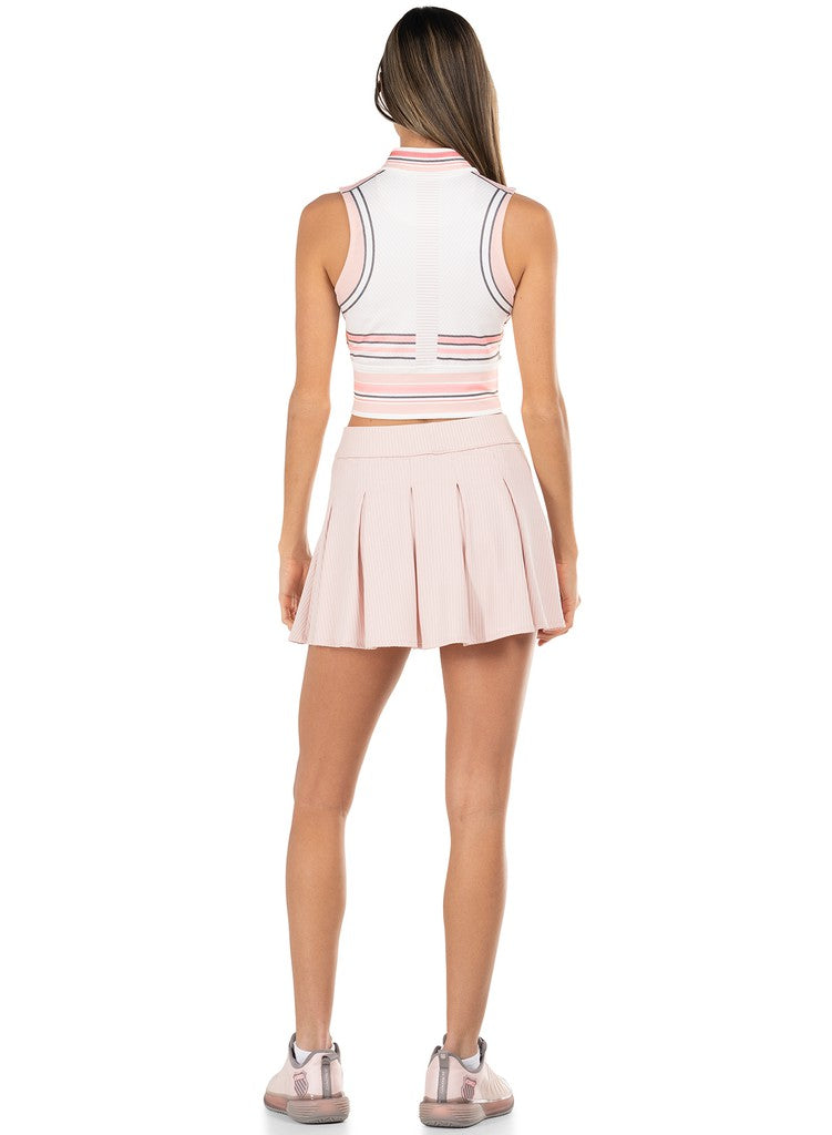 Women Tennis &amp; Pickleball | K-Swiss ACCELERATE CROP TANK Flamingo