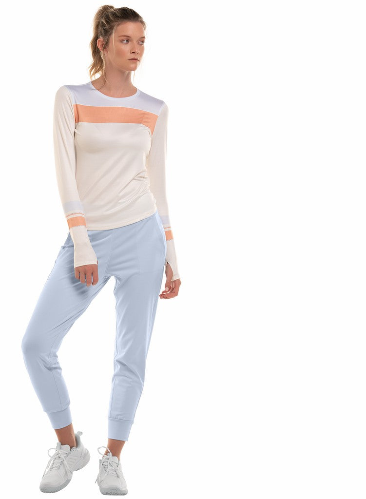 Women Tennis &amp; Pickleball | K-Swiss ACCELERATE L/S Star White