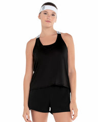 Women Tennis &amp; Pickleball | K-Swiss BRALETTE TANK Black