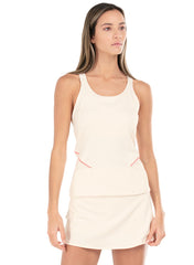 Women Tennis &amp; Pickleball | K-Swiss CROSS COURT TANK Cream