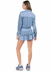 Women Tennis &amp; Pickleball | K-Swiss DIAMOND 1/4 ZIP L/S Infinity