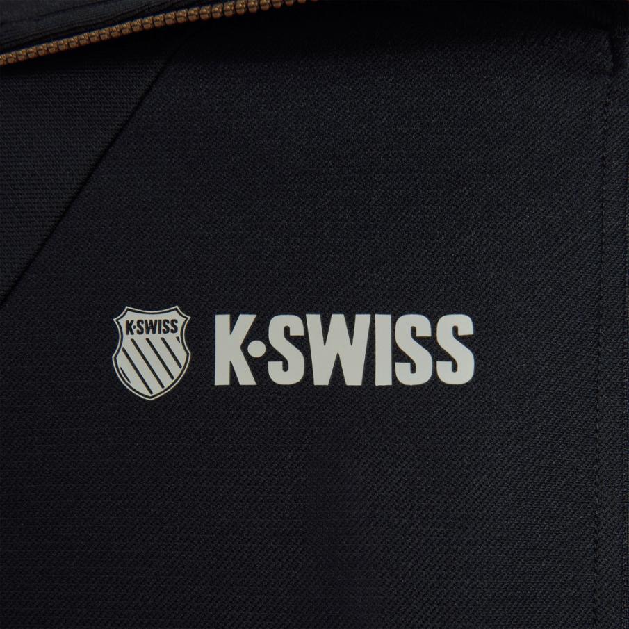 Women Tennis &amp; Pickleball | K-Swiss MCLAREN VINTAGE SOFT TRACK JACKET Black
