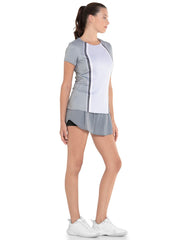 Women Tennis &amp; Pickleball | K-Swiss PLEATED S/S CREW Paisley