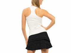 Women Tennis &amp; Pickleball | K-Swiss PLEATED V-NECK TANK LUCKY IN LOVE White