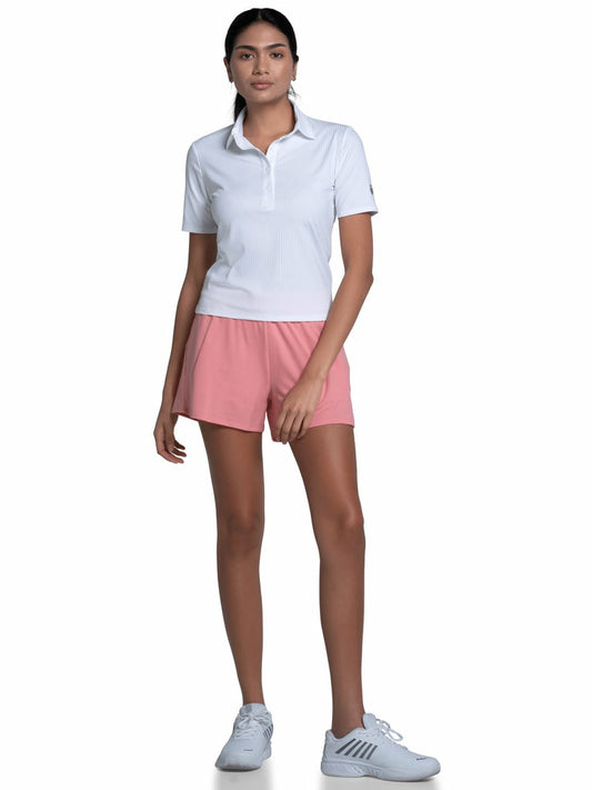 Women Tennis &amp; Pickleball | K-Swiss RIB POLO S/S Rib Polo S/s