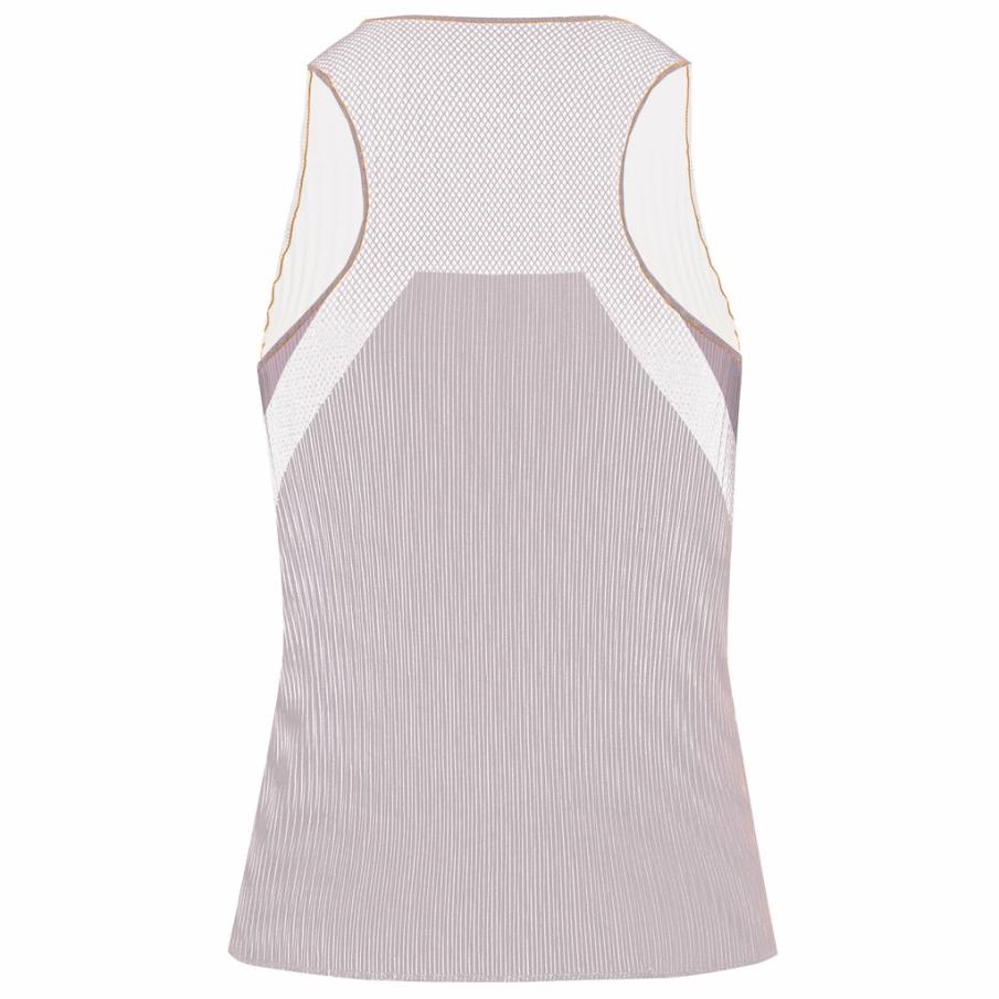 Women Tennis &amp; Pickleball | K-Swiss SCULPT PLEATED TANK Plum