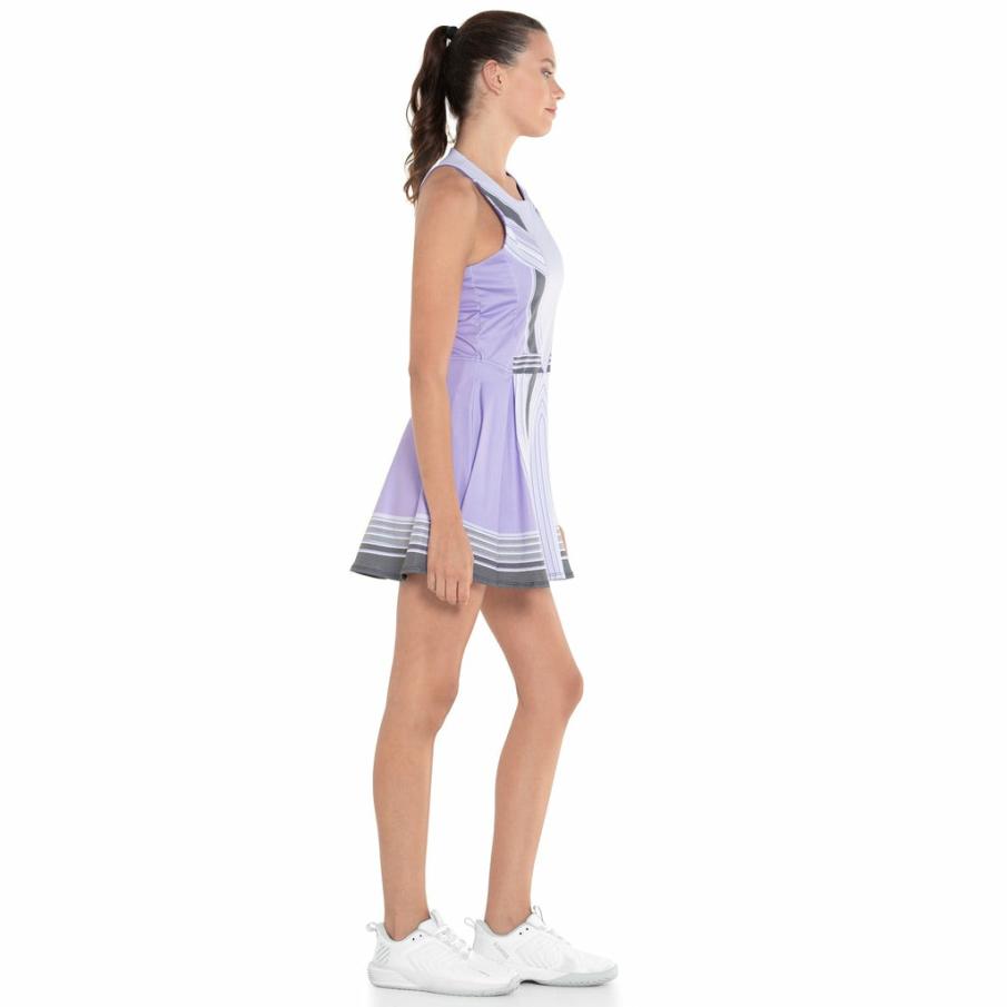 Women Tennis &amp; Pickleball | K-Swiss STAMINA DRESS Paisley