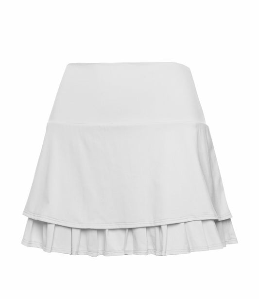 Women Tennis &amp; Pickleball | K-Swiss TIER PLEAT SKIRT-14" White